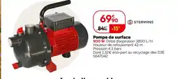 Weldom STERWINS Pompe de surface offre