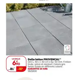Weldom Dalle béton offre