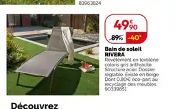 Weldom RIVERA Bain de soleil offre