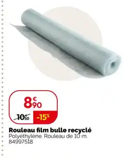 Weldom Rouleau film bulle recyclé offre