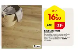 Weldom MALTE Sol stratifié offre