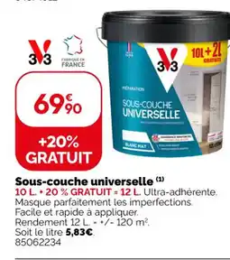 Weldom Sous-couche universelle offre