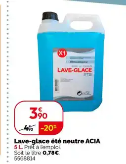 Weldom ACIA Lave-glace été neutre offre
