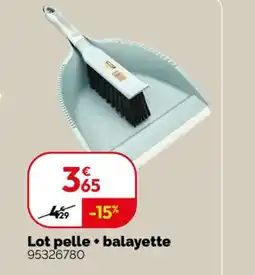 Weldom Lot pelle balayette offre