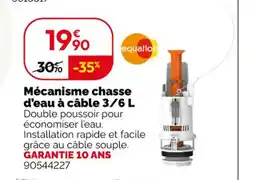 Weldom Mécanisme chasse d'eau à câble offre