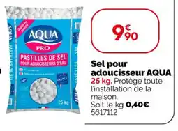 Weldom AQUA Sel pour adoucisseur offre