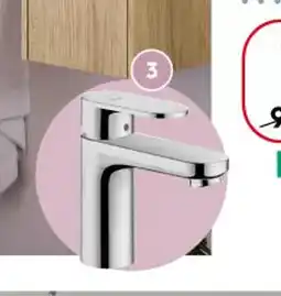 Weldom Mitigeur lavabo chromé M Vernis Blend offre