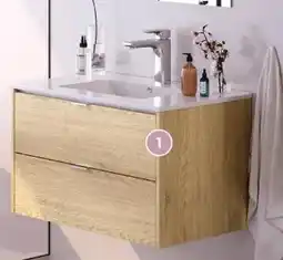 Weldom INFINITY Meuble + vasque miroir offre