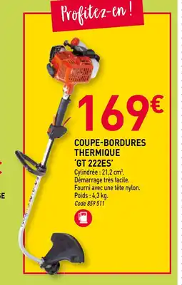 RAGT Jardin & Maison Coupe-bordures thermique gt 222es offre