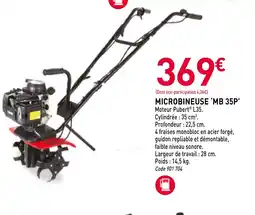 RAGT Jardin & Maison Microbineuse mb 35p offre