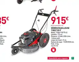 RAGT Jardin & Maison Débroussailleuse first 55p offre