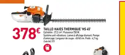 RAGT Jardin & Maison Taille-haies thermique hs 45 offre