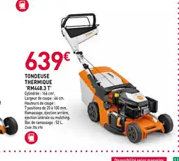 RAGT Jardin & Maison Tondeuse thermique rm448.3t offre