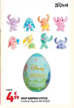 Auchan Oeuf surprise stitch offre