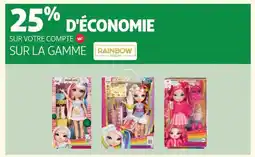 Auchan RAINBOW Sur la gamme offre