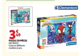 Auchan CLEMENTONI Puzzle 30 pièces offre