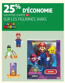 Auchan SUPER MARIO Sur les figurines jakks offre