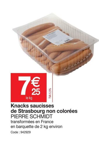 Knacks Saucisses