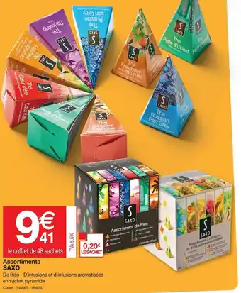 Promocash Assortiments Saxo offre