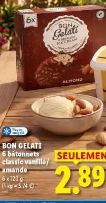 Lidl BON GELATI offre