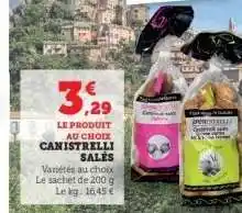 Hyper U CANISTRELLI SALÉS offre