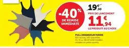 Super U PULL DEBARDEUR FEMME offre