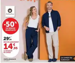 Super U Pantalon Adulte offre
