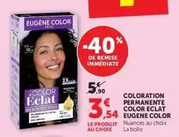 Hyper U Coloration Permanente Color Eclat Eugene Color offre