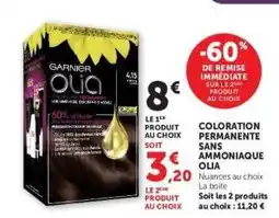 Hyper U Coloration Permanente Sans Ammoniaque Olia offre