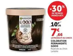 Hyper U COLORATION PERMANENTE GOOD offre