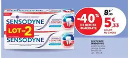 Hyper U Dentifrice Sensodyne offre