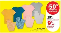 Hyper U Pyjama femme offre
