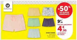 Hyper U SHORT FEMME offre