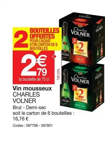 Promocash Vin Mousseux offre