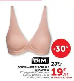 Hyper U Soutien-gorge Foulard Armatures offre