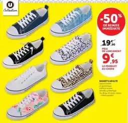 Hyper U Baskets adulte offre