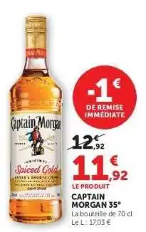 Hyper U CAPTAIN MORGAN 35° offre