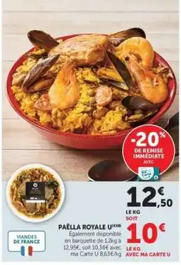 Hyper U Paëlla Royale U offre