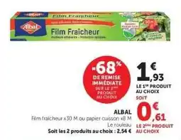 Hyper U ALBAL Film fraicheur offre
