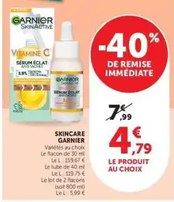 Super U Garnier SkinActive Sérum Éclat Anti-Taches offre