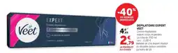 Super U DEPILATOIRE EXPERT VEET offre