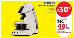 Super U PHILIPS CAFETIERE SENSEO PHILIPS offre