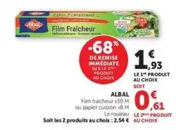 Super U ALBAL Film fraicheur offre