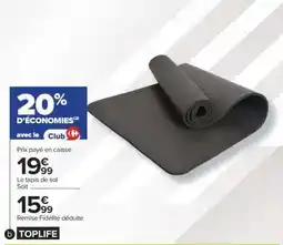 Carrefour Le tapis de sol offre