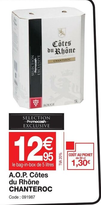 A.O.P Côtes du Rhône