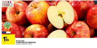 Carrefour POMME GALA offre
