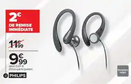 Carrefour PHILIPS Earphones offre