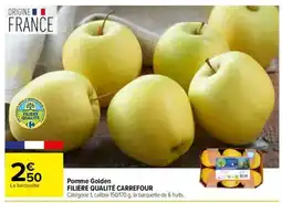 Carrefour Pomme Golden offre
