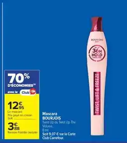 Carrefour Mascara BOURJOIS offre
