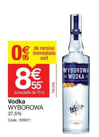 Promocash Vodka offre